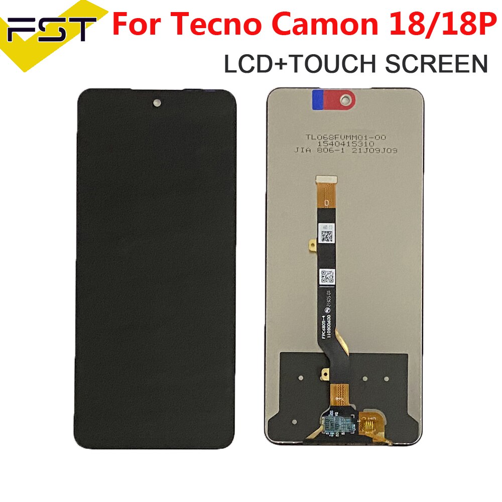 Tecno Camon 18 CH6n LCD ÷ ġ ũ Ÿ..